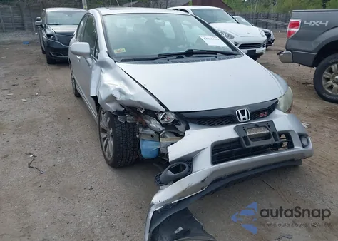 2009 Honda Civic Si из США, поврежденный, VIN 2HGFA555X9H707268